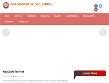 Tablet Screenshot of hvmsrsecschool.org